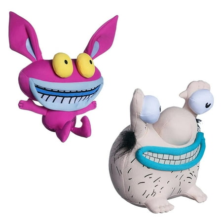 Nickelodeon Nick Toons Aaahh!!! Real Monsters Plush Set: Ickis & Krumm