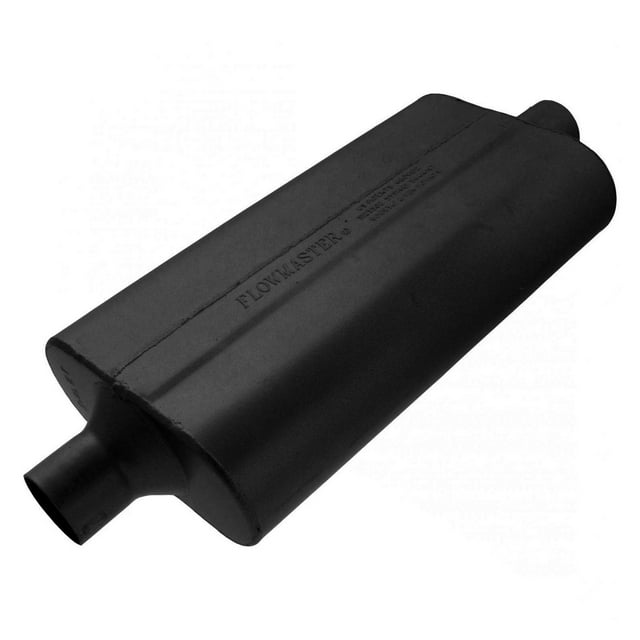 Flowmaster 50 Delta 23 Inch Long 2.25" Center In 2.25" Center Out Oval Muffler