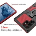 thumbnail image 5 of For Samsung Galaxy S23 Ultra 5G Rugged Case with Screen Protector & Belt Clip,Decase Dual Layer [TPU+ PC] Hybrid Protective Case [Outdoor Sports] Full Body Shockproof Hard Back Cover,Red, 5 of 8