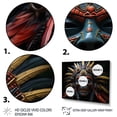 thumbnail image 3 of Designart "Tribes Mende African Mask I" African Tribes Floater Framed Wall Art Print, 3 of 7