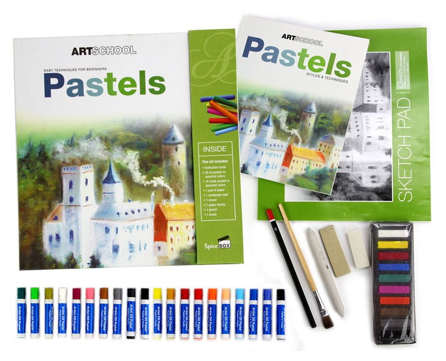 Pastels Craft Kit by SpiceBox Books (20474)