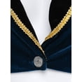 thumbnail image 7 of Alvivi Women Velvet Swallow-Tailed Coat Blazers Jacket Halloween Carnival Costume S-3XL, 7 of 7