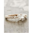 thumbnail image 3 of Forever Jewels 1.50Ct Oval Cut Moissanite Women Solitaire Engagement Ring 14K Rose Gold Plated, 3 of 3