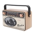 thumbnail image 3 of Radio Bluetooth, FM/AM/SW Radio de 3 Bandas Radio USB portátil Receptor de Radio Diseño elevado, 3 of 8