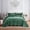 Green, variant on Blythease Oversized Velvet Quilt King 128x120 Extra Wide – Reversible Velvet Bedspread & Coverlet Set, 5 Piece Lightweight All Season Comforter Bedding, Geometric Diamond Quilted Design, Pure White