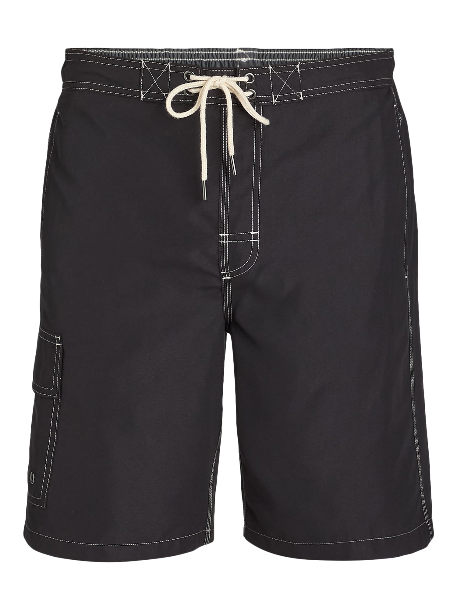 George Men's & Big Men's Cargo E-Board Shorts, 9" Inseam, Size S-3XL