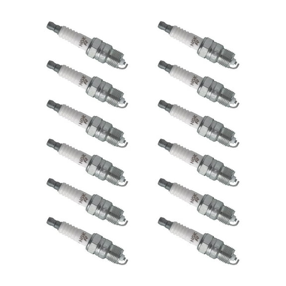 NGK V-Power Spark Plug BKR5E (12 Pack) for MERCEDES-BENZ 600SEL BASE 1992-1993 6.0L/5987cc