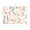 thumbnail image 1 of Fotbe Wildflower Watercolor 3 Alfombrilla de Secado para Cocina con Estampado, 18x24 Pulgadas, 1 of 7