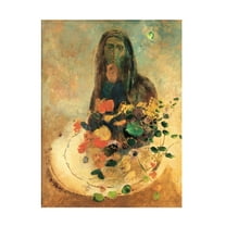 Odilon Redon 'Mystery' Canvas Art