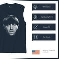 thumbnail image 6 of Moe The Three Stooges Muscle Shirt Wise Guys Curly Larry Shemp Classic Retro American TV Slapstick 3 Legends Men's, 6 of 7