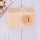 thumbnail image 4 of GOOHOCHY Caja de almacenamiento decorativa LOVE, contenedor de madera para pintar, dinero, dulces (casa de pino LOVE), 4 of 8