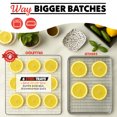 thumbnail image 3 of Gourmia Digital Food Dehydrator with 6 Drying Trays, Presets, Adjustable Temp, Glass Door, 3 of 9