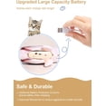 thumbnail image 4 of Pez eléctrico de 10.5 pulgadas, juguete de pez flexible para gatos, juguete realista para perros, juguete de hierba gatera con movimiento, juguete interactivo de peluche para gatos,, 4 of 6