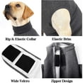 thumbnail image 5 of Boliang Premium Dog Cats Anxiety Relief Vest Coat Soft Anxiety Jacket Wrap Shirt Relief Stress Fireworks Travel Thunder Keep Calming Comfort for Dogs Cats Small to 3 Extra Large, 5 of 8