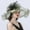 Green, variant on Baqcunre Clearance! Sun Hats for Women, Women's Street Photography Flower Sun Visor Hat Fashion Personality Good Wear Big Brim Hat Travel Outing Curly Edge Fashion Hat, Sun Hats for Men, ,