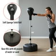 thumbnail image 3 of Amber Fight Gear Boxing Free Standing Adjustable Home Gym Reflex Punching Bag, 3 of 7