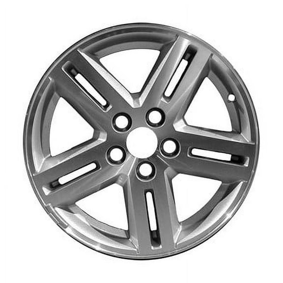 KAI 17 X 6.5 Reconditioned OEM Aluminum Alloy Wheel, Machined and Silver, Fits 2008-2014 Dodge Avenger