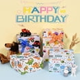 thumbnail image 2 of Gift Wrapping Paper Roll 58" x 23", Printed Gift Wrap, Easy Cut & Fold, Durable Paper for Birthday, Holiday, Party and DIY Crafts,4 Rolls, 2 of 5