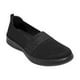 thumbnail image 3 of TENIS FLEXI ESTILO 104932 Mujer Slip-On Tejido Casual Gris negro 25.5, 3 of 6