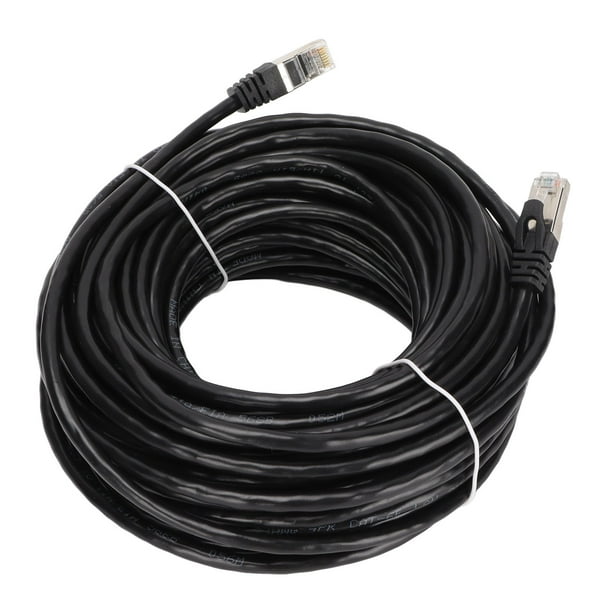 Cable Ethernet Cat 6 Protección EMI Baja pérdida de retorno 10 Gbps Conector RJ 45 de alta velocidad Cable de Internet para PC 20 metros
