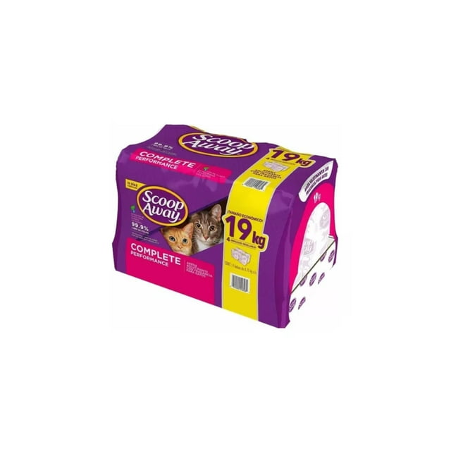 Arena para Gato Aglutinante Scoop Away 19Kg Scopp Sway Arena para gato aglutinante Scoop Away