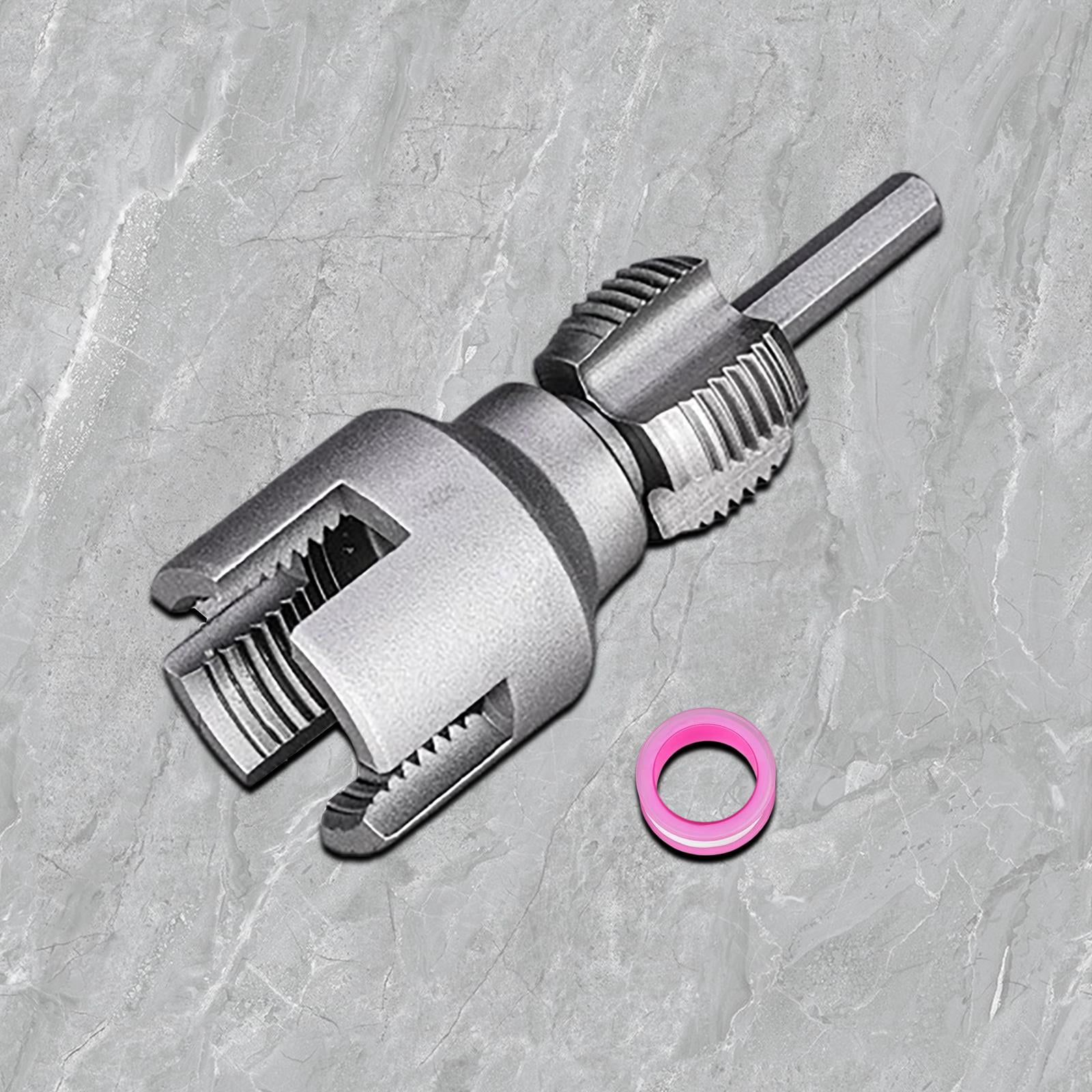 Zxpjkyu Pipe Threader, Internal And External Threader for Electric , Pipe Threading Tool 6 point