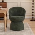 thumbnail image 3 of Kidol & Shellder Swivel Accent Chair 4PCS Modern Barrel Chair Soft Fabric Upholstered Lounge Chair for Living Room, Bedroom & Small Spaces, Green (Easy Assembly & Space-Saving Design), 3 of 8