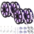 thumbnail image 1 of DELight 50 Ft Neon LED Light Rope Cuttable Party Bar Wine Cabinets Decor 4 Pack, 1 of 11