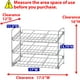 thumbnail image 2 of Organizador para guardar latas, artículos sencillos para el hogar, 3 niveles, cromado, 36 latas, 2 of 7