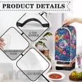 thumbnail image 4 of HELLHERO Dust Protector Polyester Kitchen Blender Dust Cover Flowers Handle Blender Dust Cover for Home Kitchen, 4 of 6