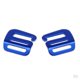 thumbnail image 1 of 3 Pares de Hebilla de Cincha Táctica de Metal de 25 Mm Gancho G para Bolsa Cinturón Azul, 1 of 8
