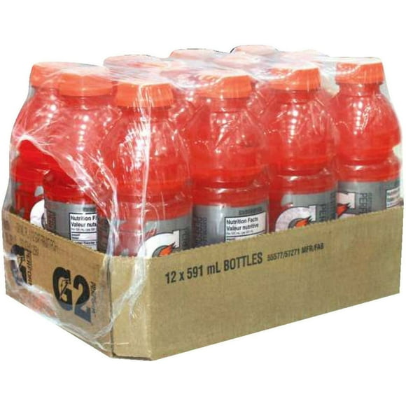 a2zchef VSO - Gatorade - G2 - Low Calorie - Fruit Punch - Bottles Case [12x591 ml]