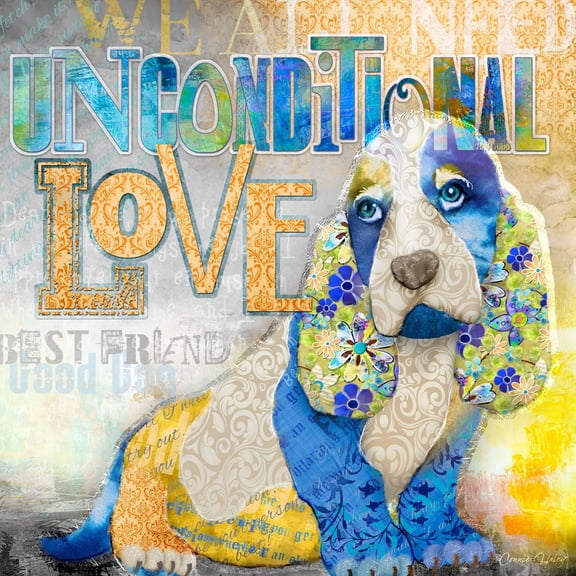 "Unconditional Love" Painting Print on Wrapped Canvas