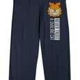 thumbnail image 2 of Garfield Smiling Cat Men's Navy Jogger Sweatpants-XL, 2 of 5