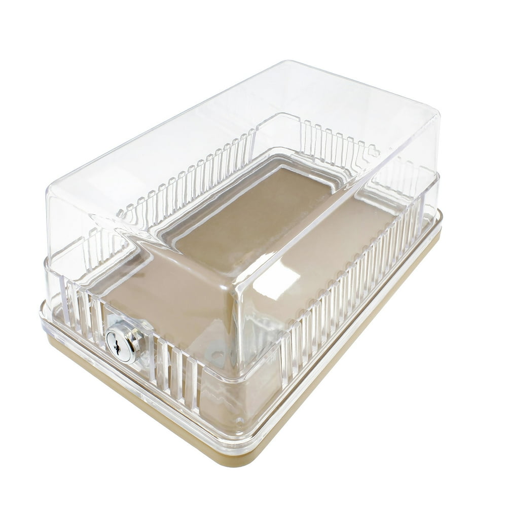 BISupply AC Thermostat Cover with Lock AC Thermostat Lock Box Cover XL Size