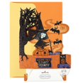 thumbnail image 4 of 2022 Tarjeta de felicitación de calabaza de Halloween de Año Nuevo Tarjeta tridimensional de bendición de vacaciones tridimensional 3D hecha a mano brillar Electrónica, 4 of 5
