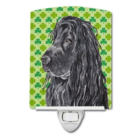 

Caroline s Treasures Black Cocker Spaniel St. Patrick s Day Night Light 6 x 4 Multicolor