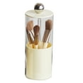 thumbnail image 1 of Makeup Brush Holder, Liftable Cosmetic Storage Display Case With Lid Dustproof Makeup Organizer For Vanity Desktop Countertop, 1 of 8
