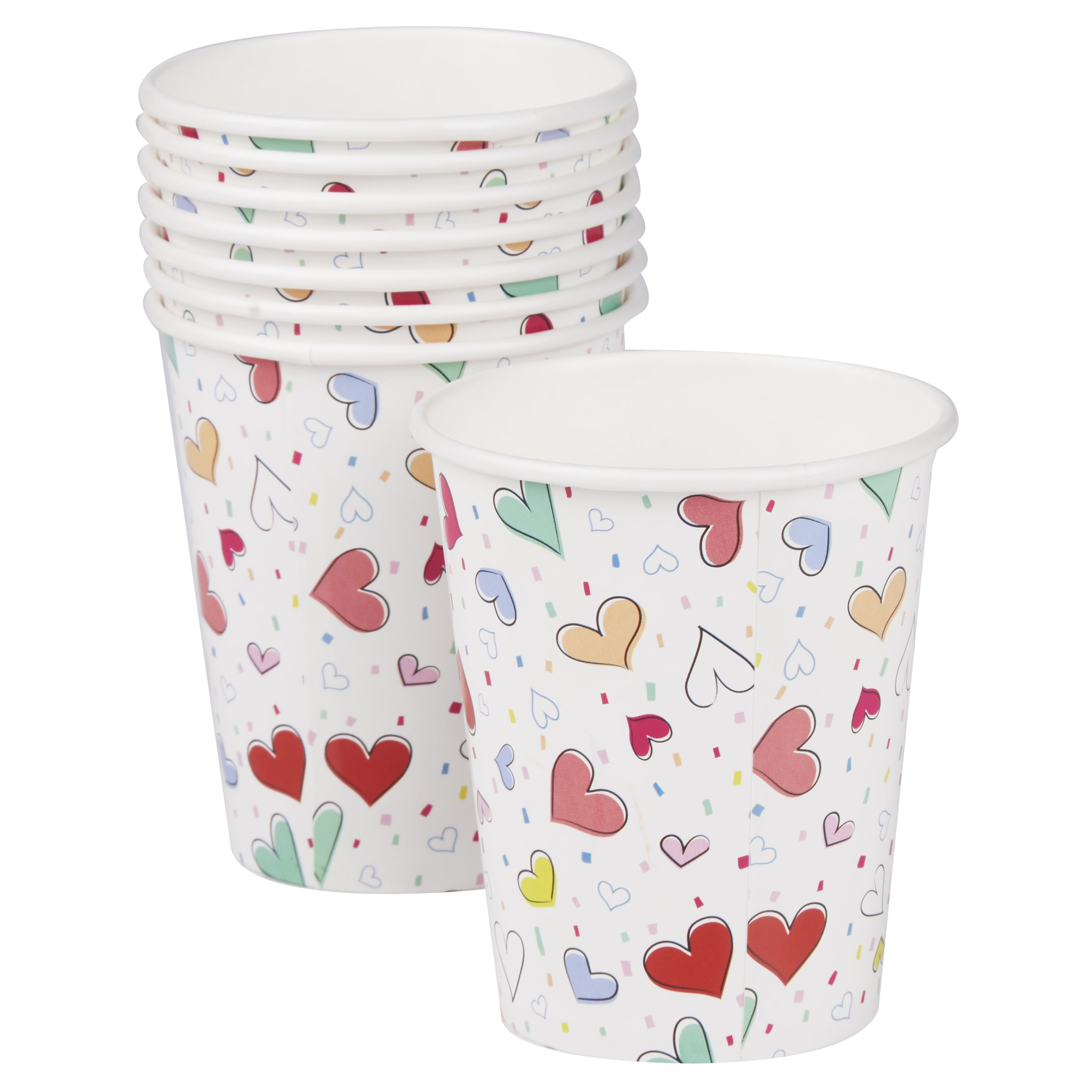 Way To Celebrate Sweet Thing Paper Cups, 8 Count