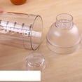 thumbnail image 6 of Plastic Cocktail Shaker,Drink Mixer Hand Shaker Cup with Scales,Transparent (17 oz / 500cc), 6 of 6