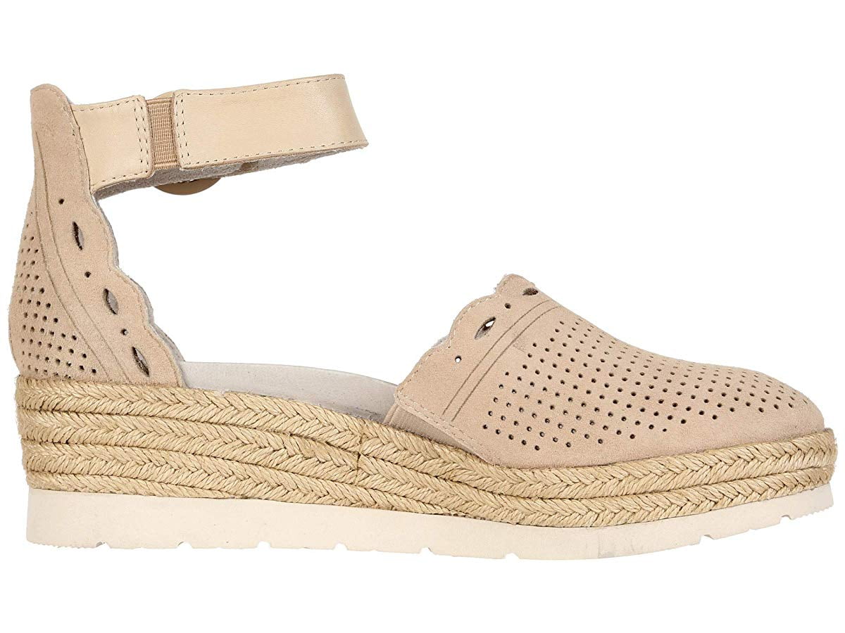 earth yarrow espadrille wedge