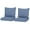 Blue, variant on Resenkos Patio Chair Cushions, Outdoor Chair Pads,4 Patio Chair Cushions with Seat & Backrest, Fade Resistant Seat Replacement Cushion Set, Gray