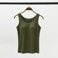 thumbnail image 4 of Toimothcn Womens Tank Tops Casual Solid Color Sleeveless Tank Tops With Built In Bra Round Neck Summer Workout Shirt Tops Suitable For Outdoor Activities, 4 of 4