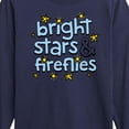 thumbnail image 3 of Instant Message - Bright Stars And Fireflies - Toddler & Youth Long Sleeve Graphic T-Shirt, 3 of 6