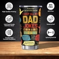 thumbnail image 3 of Gifts For Dad Fathers Day Gift from Daughter Son Dad Jokes Birthday Gifts for Dad from Wife Kid Funny Dad Tumbler 20oz Gift for Men Christmas Gifts for Dad Step Dad Present New Dad Gift Ideas, 3 of 6