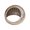 Silver, variant on Tarnish Fat Bread Styles Rings Comfortable and Allergy Gold or Silver Plated Rings for Everyday Wear