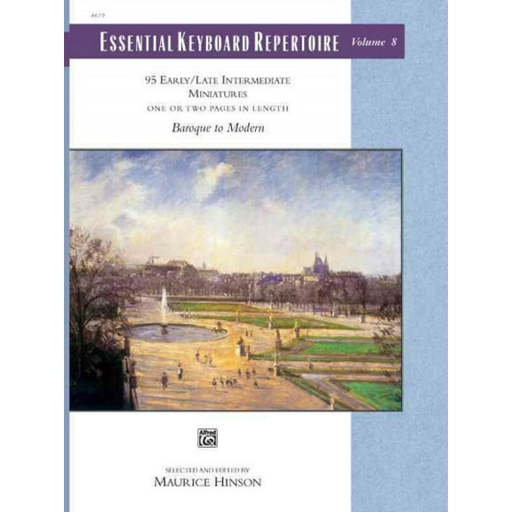 Essential Keyboard Repertoire, Vol 8: Miniatures, Comb Bound Book