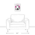 thumbnail image 3 of Creative Products Pink Rock On Dog 11x14 Canvas Wall Art, 3 of 5