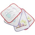 thumbnail image 3 of Dreambaby® Terry Cloth Cotton 4 Pack Pullover Baby Bibs for Teething Feeding and Drooling - Super Absorbent & Extra Soft - Machine Washable -Count Whales/Owl Designs, 3 of 9