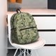 thumbnail image 5 of Disketp Tropical Plants Green Mochila Ligera Clásica con Múltiples Bolsillos, Mochila Casual para Hombre y Mujer, Ideal para Escuela, Trabajo y Viajes, 5 of 6